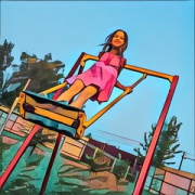The happiness of fly #prisma • <a style="font-size:0.8em;" href="http://www.flickr.com/photos/26518106@N02/28485809886/" target="_blank">View on Flickr</a>